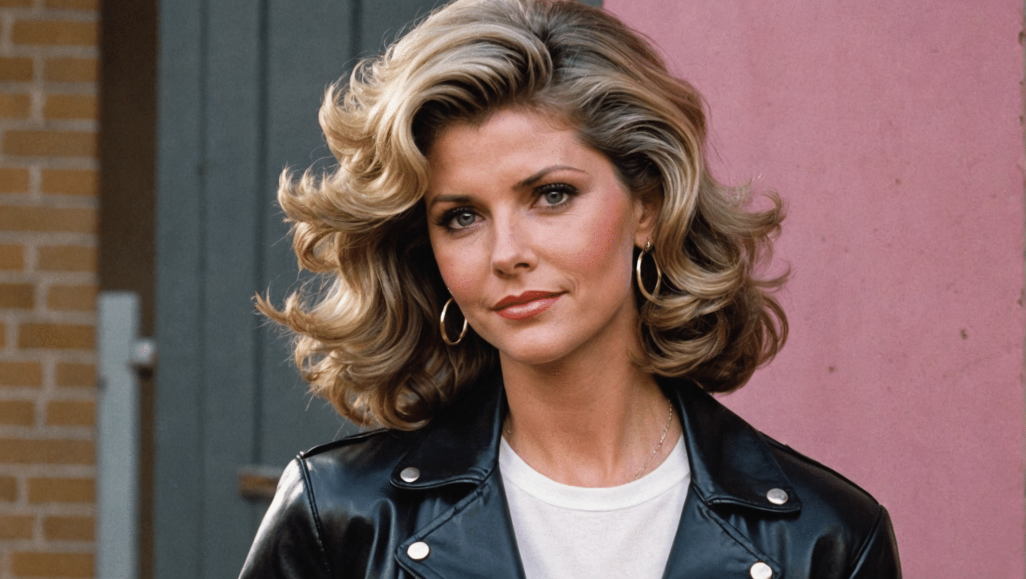 La Tenue Iconique D Olivia Newton John Une toile De Grease