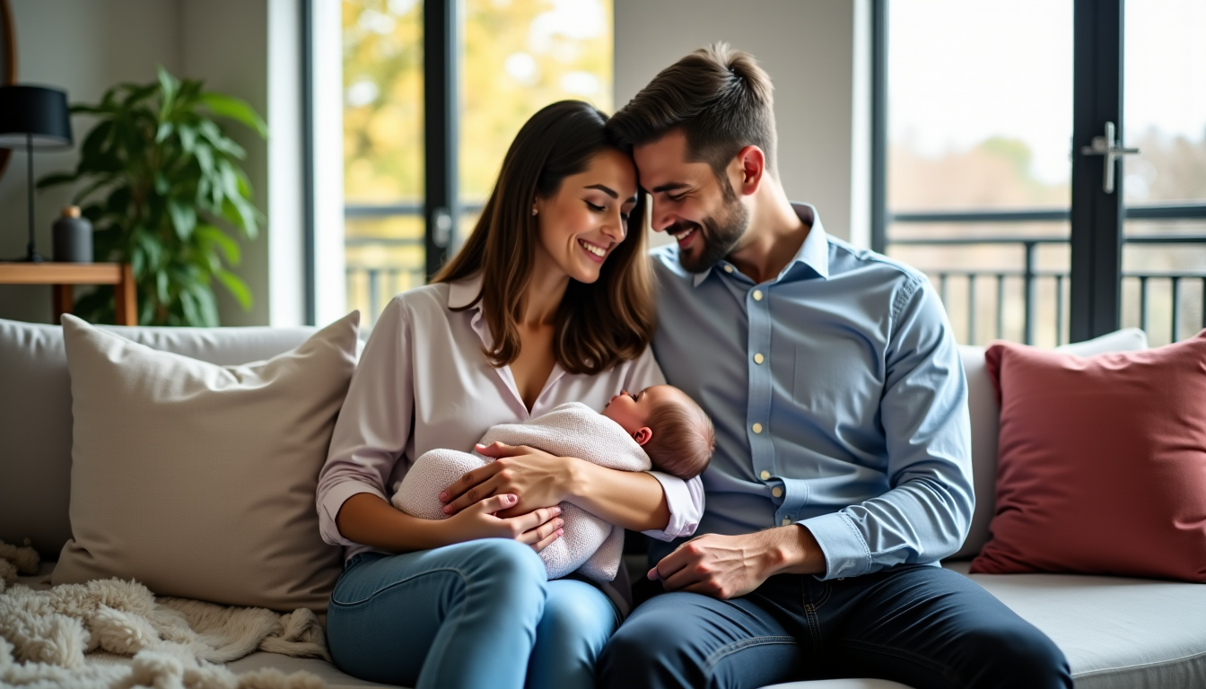 Illustration : les pleurs de bébé sont son principal mode — devenir parent pour la première fois : le guide de survie pour rester stylé