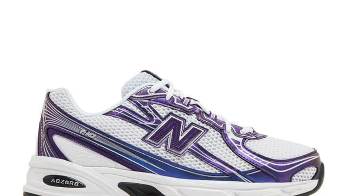 Comment porter des sneakers violettes sans faute de goût ?