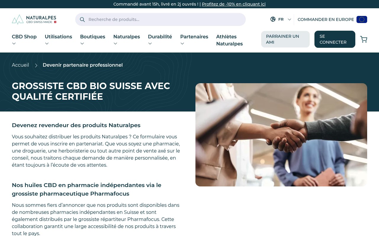 Apercu du site Naturalpes