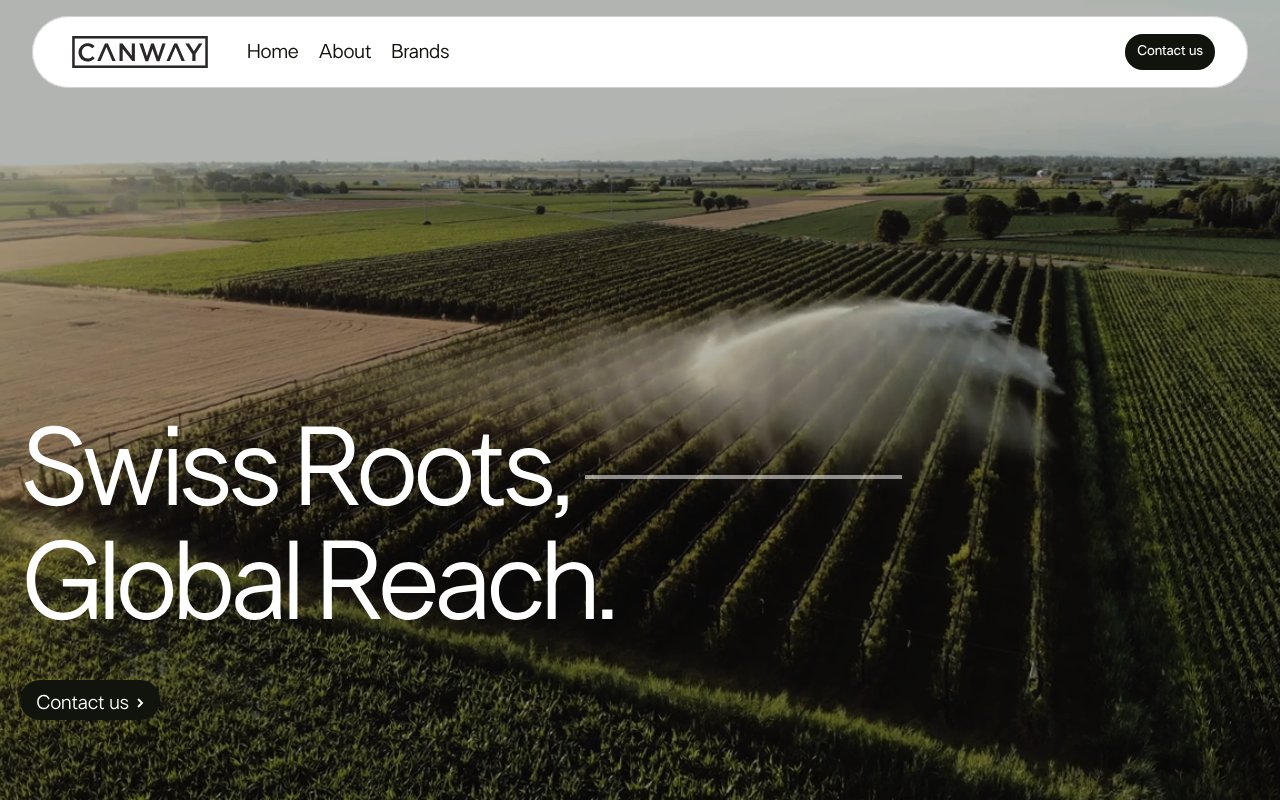 Apercu du site CANWAY / CannaBroker